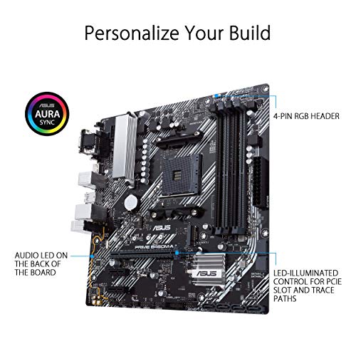 ASUS Prime B450M-A II Micro ATX Motherboard