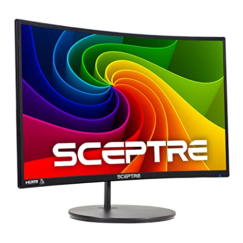 Sceptre 24-Inch Curved Gaming Monitor 1080p