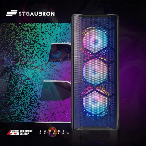 STGAubron High-Performance Gaming Desktop PC