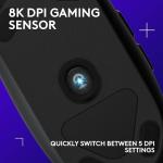 Logitech G203 LightSync Gaming Mouse - Black