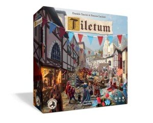 Board & Dice: Tiletum - A Deeply Thematic Dice-Management Eurogame, Play As Merchants in The Early Days of The Renaissance, Ages 14+, 1-4 Players, 60-100 Minute Playing Time