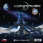 Dead Alive Games: Lunar Rush - Standard Edition - Euro-Style Board Game, Moon & Space, Resource Management, Worker Placement, Ages 14+, 1-4 Players