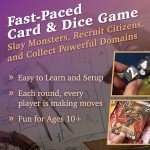 Valeria Card Kingdoms Board Game - Strategy & Dice Rolling with Resource Management - Fun for Teenagers, Adults, Family Game Night - Ages 10+, 1-5 Players