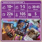 Valeria Card Kingdoms Board Game - Strategy & Dice Rolling with Resource Management - Fun for Teenagers, Adults, Family Game Night - Ages 10+, 1-5 Players