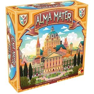 Plan B Games Alma Mater Board Game - Manage a 15th Century University! Strategic Resource Management and Recruitment Game for Kids & Adults, Ages 14+, 2-4 Players, 90-150 Minute Playtime