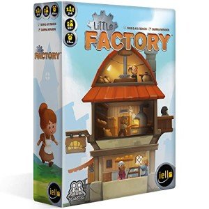IELLO Little Factory - Resource Management & Building Card Game, Kids & Family, Games, Ages 10+, 2-4 Players, 45 Min