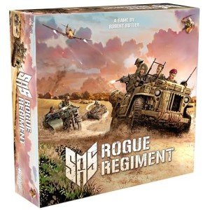 Word Forge Games: SAS Rogue Regiment - Core Game, Strategy Board Game, WWII Stealth Action Game, Military Theme, Ages 14+, 1-4 Players, 60 Min