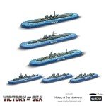 Warlord Victory at Sea Battle for The Pacific War Game - Role Playing Strategy Board Games for Adults, Table Top WWII Strategic Wargaming Kit - Tabletop Military History RPG with Terrain