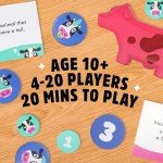 Big Potato Herd Mentality: Udderly Hilarious Board Game | Easy Setup & Play | Loved by Millions of Families & Friends | Perfect for 4-20 Players | Includes 20 Extra Online Exclusive Question Cards