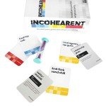Incohearent, The Guess the Gibberish Party Game by Relatable, A Funny Card Game for Adults, Great for Bachelorette Party Games or Game Night Games, Includes 400 Cards, Instructions, and 1 Sand Timer