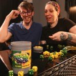 Big Discoveries Trash Dice - Fast-Paced Family Dice Game | Exciting 2-Player Board and Dice Game with Trash Can and Dice Set | for Travel, Party, and Games Night