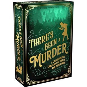 There's Been A Murder - A Collaborative Card Game of Death and Deduction (Packaging May Vary) by Pressman, for Ages 14 and up