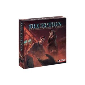 Grey Fox Games Deception: Murder in Hong Kong Board Game, Multi-Colored, Model:GFG96761