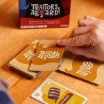 SAVANA Traitors Aboard - Award Winning Secret Identity Party Game - Fun, Bluffing and Betrayal | Easy to Learn, 15-Minute Round | Popular Card Game for 3-8 Players, Ages 10+ | Family Game
