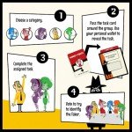 JACKBOX Games Fakin’ It Board Game – for Adults & Teens - Fun Social Deduction Card Game for Ages 14 & Up – Hilarious Board Game for Game Nights with Family, Friends & More (3-6 Players)