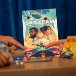 Scorpion Masqué Sky Team | Game of The Year in The USA, France, Germany, & More | Cooperative Dice Game to Land a Plane | Ages 14+ | 2 Players | 20 Minutes