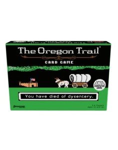 Pressman The Oregon Trail Card Game - Cooperative Gameplay Based on The Classic Computer Game, Ages 12 and Up, 2-6 Players
