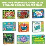 Peaceable Kingdom Dinosaur Escape Cooperative Memory Game of Logic and Luck for 2 - 4 Kids Ages 4 +