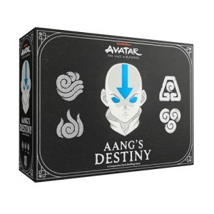 Avatar: The Last Airbender: Aang's Destiny, Cooperative Deck Building Strategy Board Game, Play as Aang, Katara, Appa & More, Fun for Family Game Night, Ages 10+, 2-4 Players, 60 Minutes