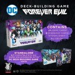 DC Deck-Building Game: Forever Evil - It’s Good to be Bad - Play as DC Universe Villains Harley Quinn,Deathstroke,Black Adam - 2 to 5 Players - Ages 15+