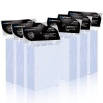 Mlikero 600 Count Card Sleeves, Clear Soft Trading Card Sleeves, Polypropylene (PP), Fit for MTG, TCG, Baseball, Football, Game Cards