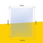 100 Pack 3"x4" Hard Plastic Card Sleeves Top Loaders for Cards, Baseball Card Protectors Hard Plastic, for Baseball Card, Game Cards, Trading Card, and So on