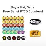 Extalas Playmat for Trading Card Game – 2-Player Trainer Mat with 37 Damage Counters and Professional Storage Bag