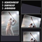 1000 Counts Card Sleeves Top Loaders for Trading Cards, Penny Soft Sleeves Baseball Card Sleeves Protectors Fit for Sports Cards, Football, Game Card