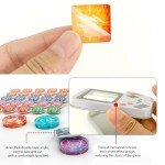 Extalas Playmat for Trading Card Game – 2-Player Trainer Mat with 37 Damage Counters and Professional Storage Bag