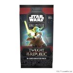Star Wars: Unlimited TCG Twilight of The Republic Booster Display (Set of 24 Booster Packs) - Trading Card Game for Kids & Adults, Ages 12+, 2+ Players, 20 Min Playtime, Made by Fantasy Flight Games