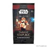 Star Wars: Unlimited TCG Twilight of The Republic Booster Display (Set of 24 Booster Packs) - Trading Card Game for Kids & Adults, Ages 12+, 2+ Players, 20 Min Playtime, Made by Fantasy Flight Games