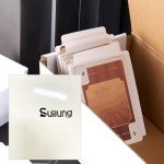 Suilung White Trading Card Plastic Divider Cards Sorting Tray Playing Separator Organizer Pages for Games Sports Supplies, 69 x 97 mm(50 Pieces)