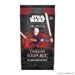 Star Wars: Unlimited TCG Twilight of The Republic Booster Display (Set of 24 Booster Packs) - Trading Card Game for Kids & Adults, Ages 12+, 2+ Players, 20 Min Playtime, Made by Fantasy Flight Games