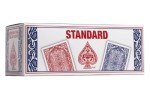 Maverick Playing Cards, Standard Index, Red and Blue, 12 Pack