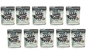 10 Packs Arcane Tinmen Non-Glare Board Game Sleeves 50 ct Standard Size Card Sleeves Display Case