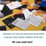 DeElf 1000 Bulk Clear Card Sleeves for Playing Card Standard Size Trading Game Fit MTG Baseball and Sport Cards Acid Free Enhance Penny Protector