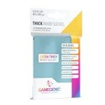 Thick Inner Sleeves Pack of 50 Clear Standard Card Game Sleeves for Board Games and Card Games | Professional Protection for Up to 50 TCG Decks and Gaming Cards | Made by Gamegenic (GGS11114ML)