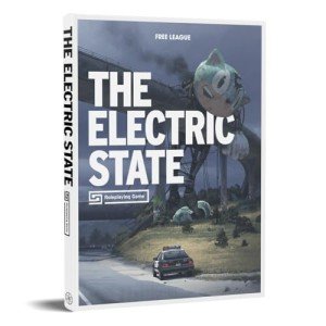 Free League Publishing The Electric State RPG Core Rulebook Tabletop Roleplaying Game for Adults, Family, Teens 14+
