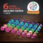 Dungeons and Dragons 2024 Player's Handbook Bundled with DND 6 Dice Sets, Flannel Bags, Complete Printable Kit - Core Rulebook with D&D Starter Set Accessory - Tabletop Board Game