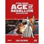 Edge Studio Star Wars Age of Rebellion Core Rulebook | Roleplaying Game | Strategy Game | Adventure Game for Adults and Kids | Ages 14+ | 2-8 Players | Average Playtime 1 Hour | Made