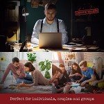 Unsolved Murder Mystery Game - Cold Case Files Investigation - CRYPTIC KILLERS - Detective Evidence & Crime File - Individuals, Date Nights & Party Games- Murder at The Magic Mirror Casino