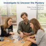 Adventure Games: Monochrome, Inc. - A Kosmos Game from Thames & Kosmos | Collaborative, Replayable Storytelling Gaming Experience for 1 to 4 Players Ages 16+