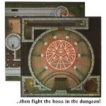 The Master's Atlas: Adventures, 4-Pack Reversible Game Boards + Necromancer's Tower Story Guide - 8 Customizable Maps Including Castle, Village & Tavern - GM D&D Tabletop Gaming Accessories