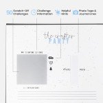 The Adventure Challenge Friends Edition - 50 Scratch-Off Adventures and Party Games for Adults & Teens, Adventure Challenge Scratch Off Book, Friend Adventure Book