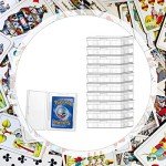 12 Pieces Card Deck Boxes Empty Plastic Storage Box Card Holder Clear Card Case, Snaps Closed