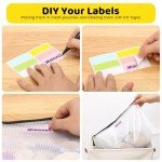 Board Game Storage Kit,Board Game Organizers and Storage Includes 14pcs Zipper Bags with DIY Stickers and Double-Sided Adhesive Dots,Board Game Bags for Puzzle Games Files Home Office（Grey）