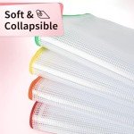 Umriox Zipper Pouch, 16.9x12.4 in (12 Colors, 12 Packs), Extra Large Zipper Bags, Waterproof Zipper Pouches for Office Supplies, Puzzles, Board Game Storage & Cross Stitch Projects