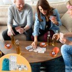 100 Pieces White Dice Set, 16MM Standard Game Dices, Opaque Six-Sided Dice with Pouch, Black Dot Bulk White Dice for Group Event, Board Games, Classroom Math