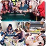 Yinsun 40 Pieces 16mm Dice Set 6 Sided Standard Game Dice Set for Board Game, Teaching Math - Square Dice, 8 Translucent Colors