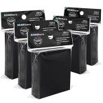 500 Counts Black Card Sleeves, Matte Card Sleeves Deck Card Protectors, Trading Card Sleeves Fit for MTG, Baseball Cards, Sports Cards, Game Cards